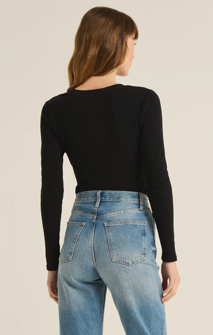 SIRENA RIB LONG SLEEVE TEE