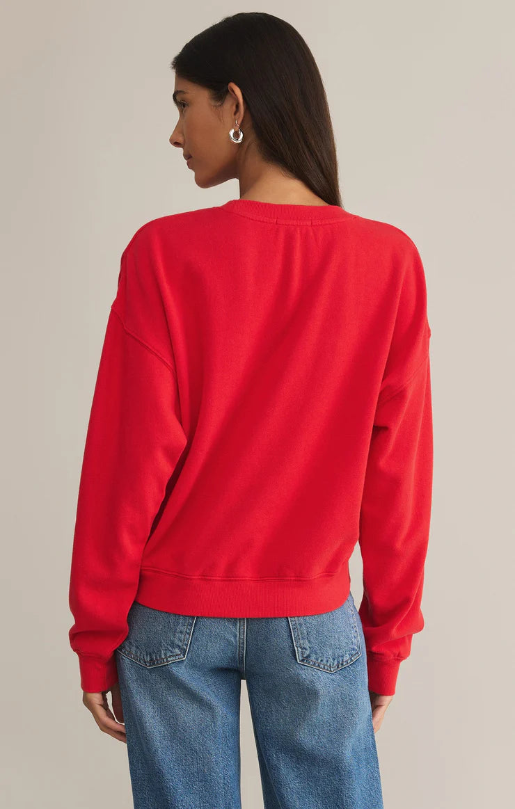 FIRST DATE FLEECE SWEATSHIRT