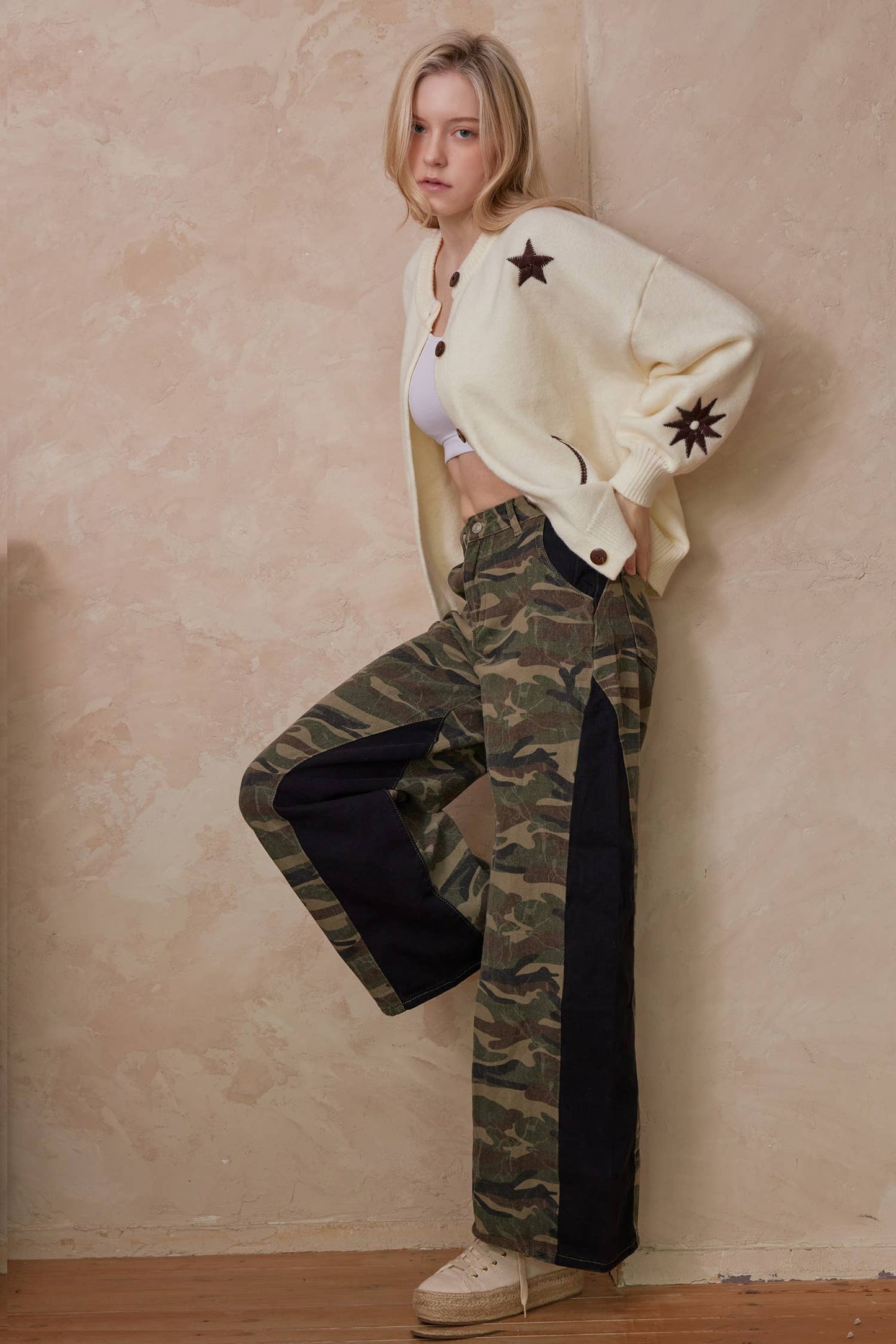 Celestial Embroidered Cardigan