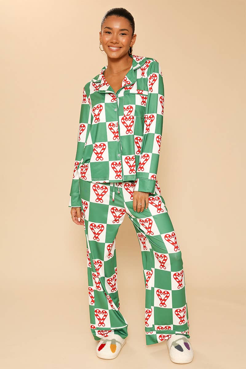 Holiday pajama set