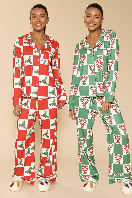 Holiday pajama set