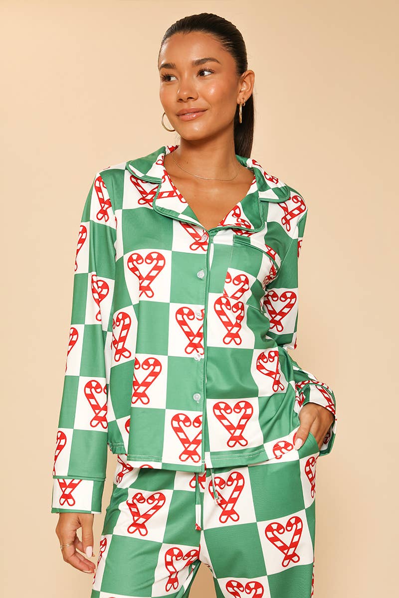 Holiday pajama set