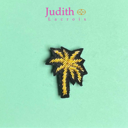 Brooch - Gold palm