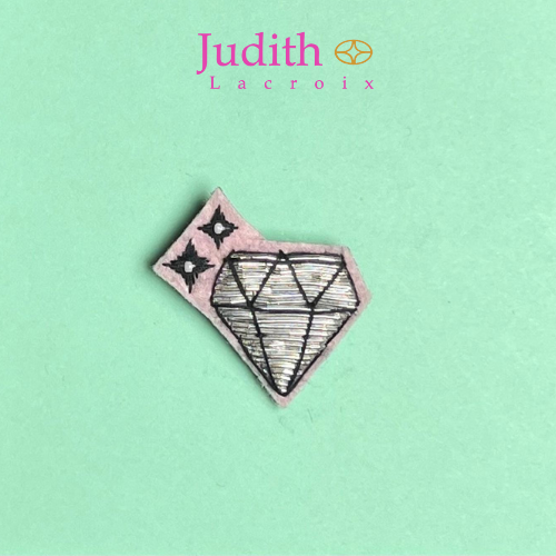 Brooch - White Diamond