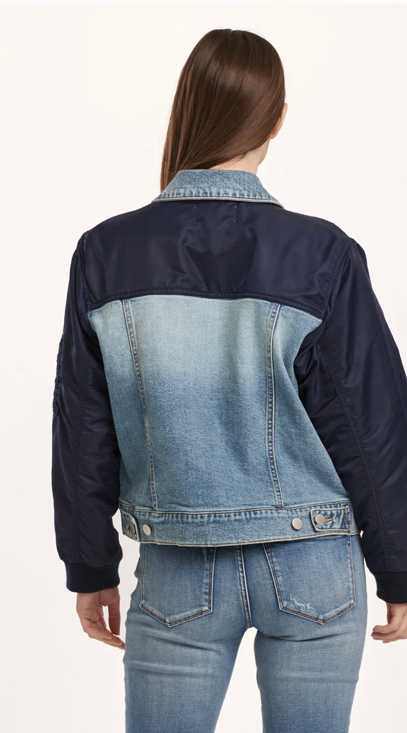 Jean/bomber jacket