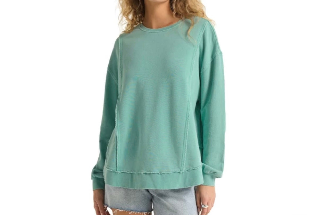 cozy crewneck sweatshirt