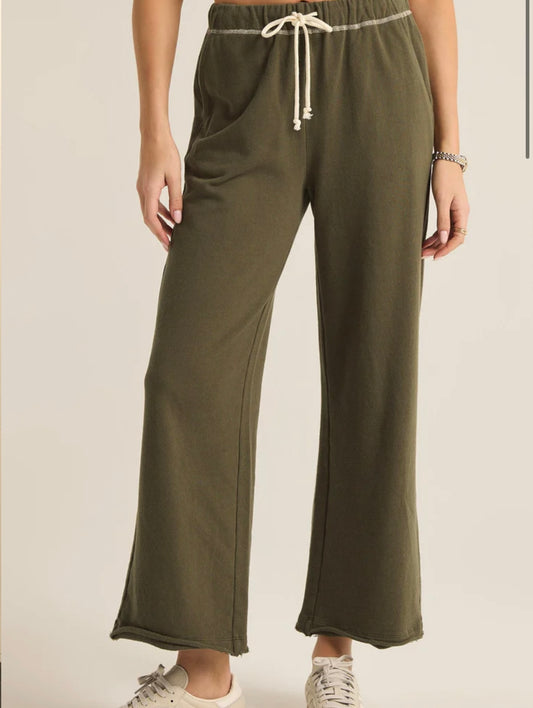 High waisted wide leg sweatpants