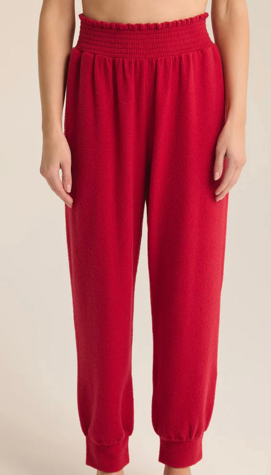 Matching Red lounge pant for merry set