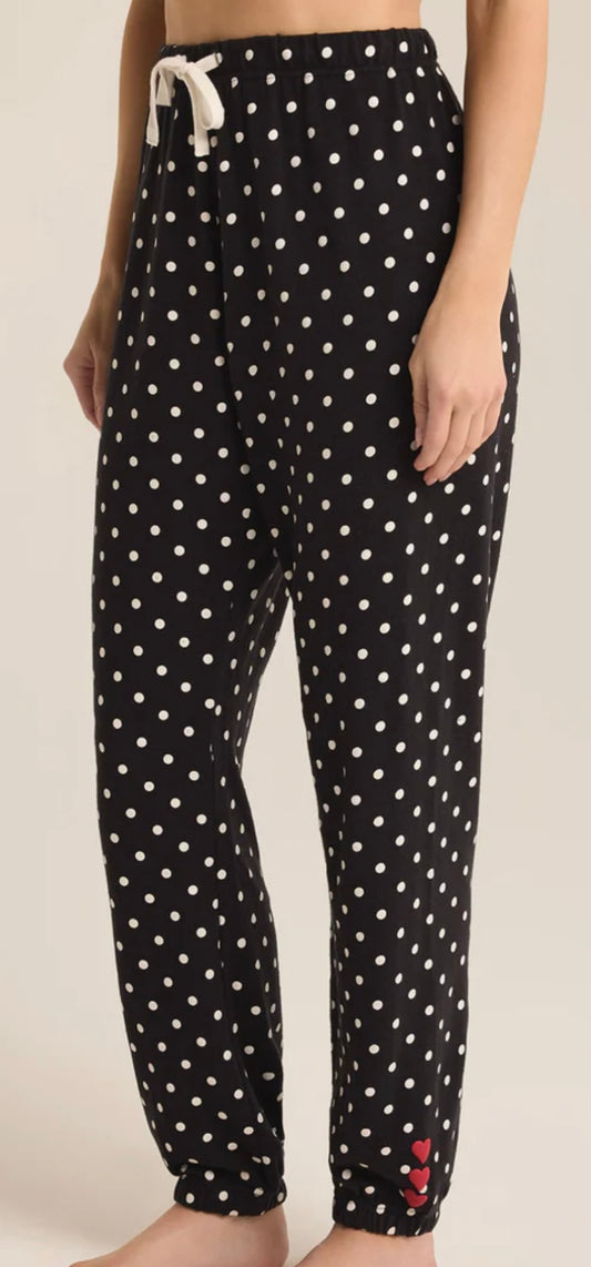 Polka dot lounge pant