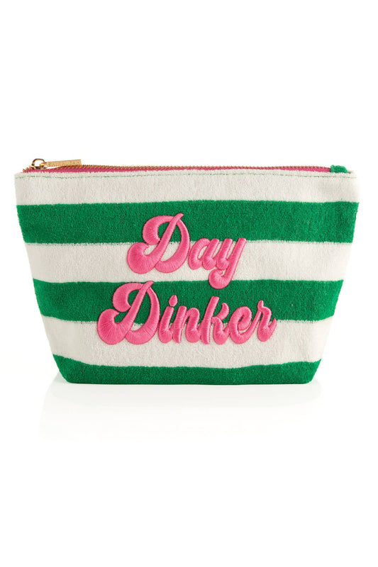 DAY DINKER ZIP POUCH, GREEN