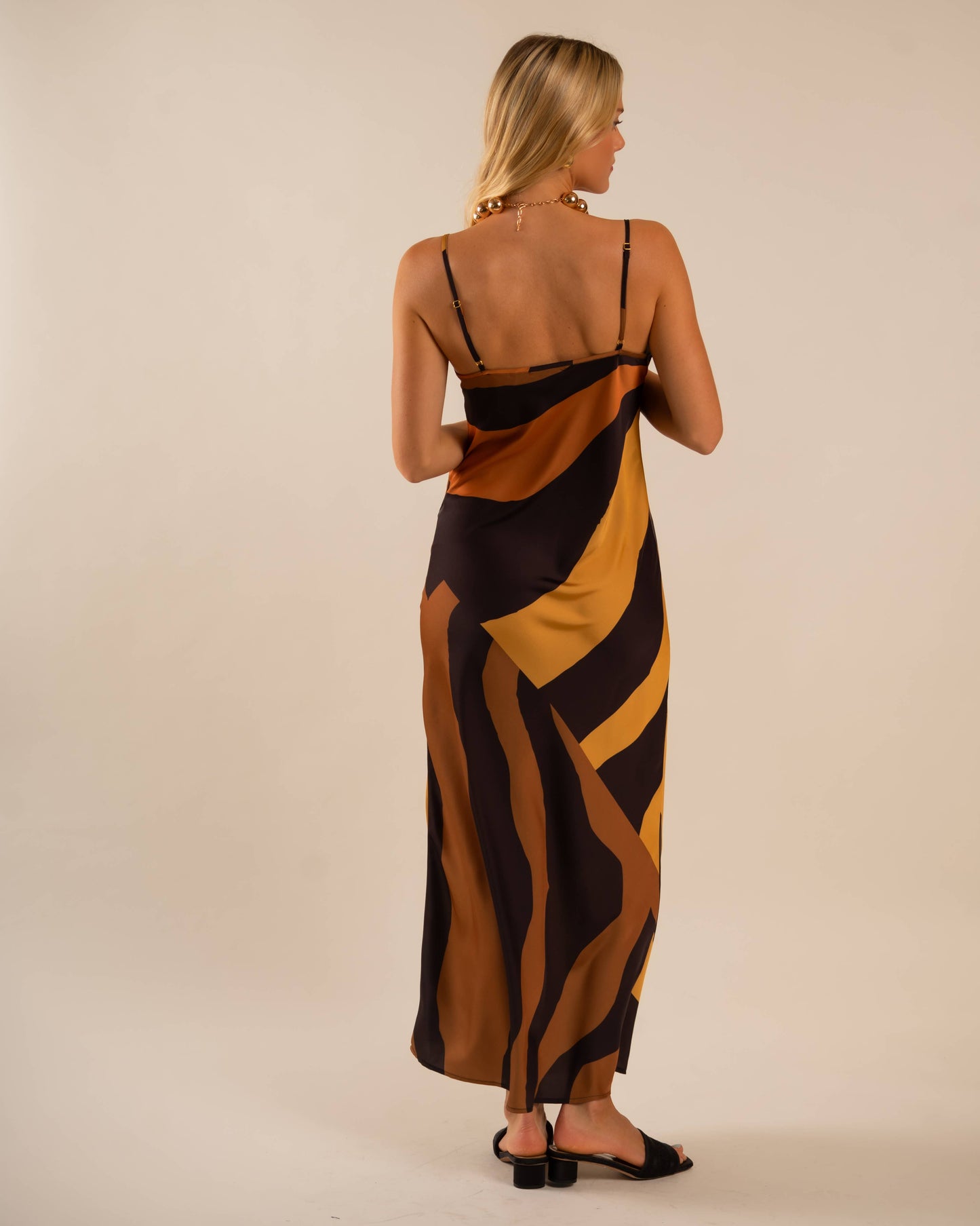 Lennon Zipslip™️ Dress Desert Swirling Wind