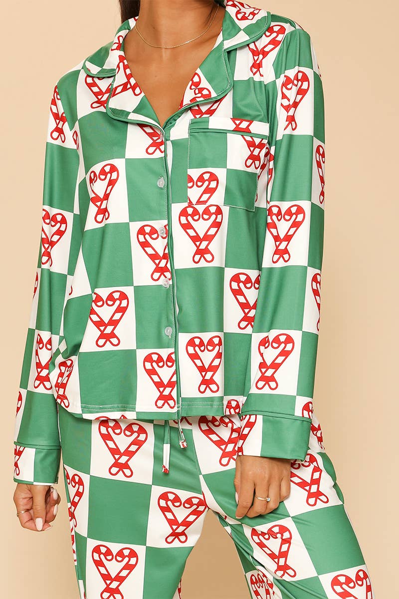 Holiday pajama set